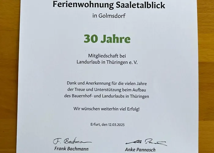 Lejlighed Saaletalblick Jena